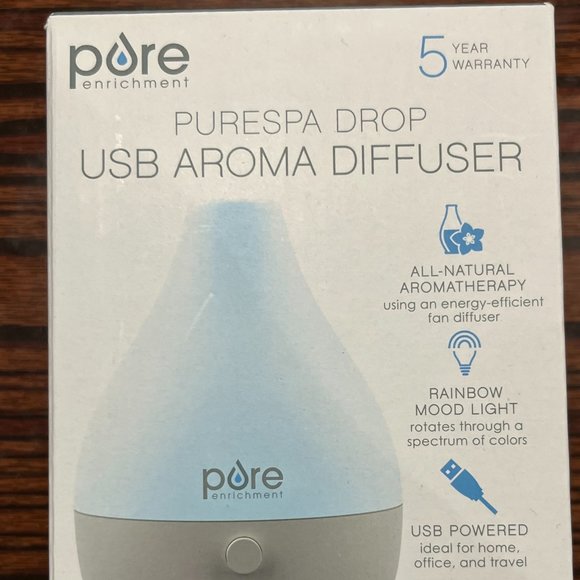Pure Enrichment | Other | Pure Enrichment Purespa Drop Usb Aroma ...